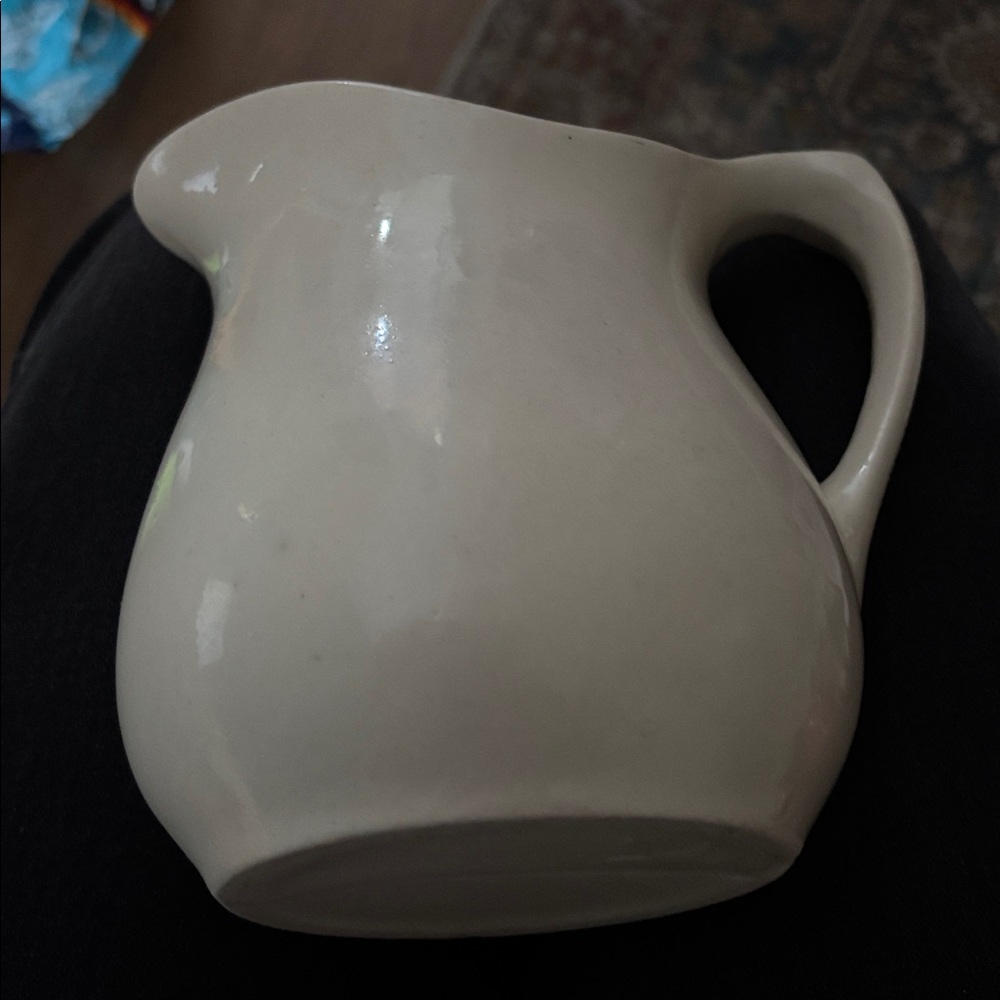 Vintage stoneware pitcher